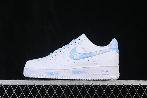 All categories Nk Air Force 1 Air Force series Nk Air Force 1 Low Air Force low-top Nike Air Force 1'07 Low Two-dimensional theme Square inch Wanxiang Air Force 1 low-top casual sneakers ZH0316-129